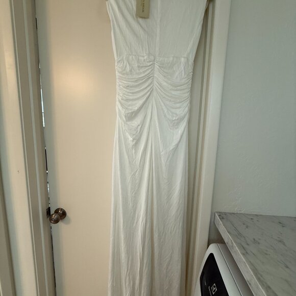 NEW Ramy Brook Arden V-Neck Cap Sleeve Dress Size 0 - Picture 6 of 8